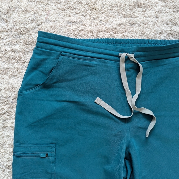 Figs yola skinny pacific blue scrub pants - Picture 3 of 10